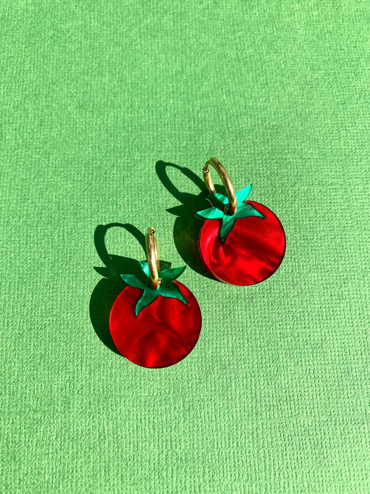 Tiny Tomatoes Earrings