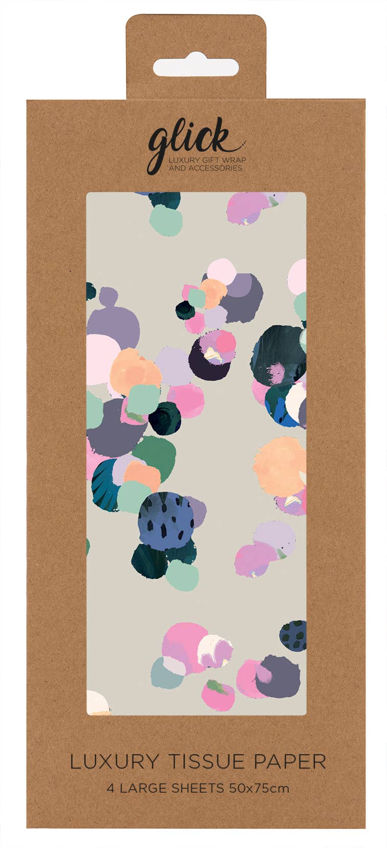 Beige Spots Tissue Paper