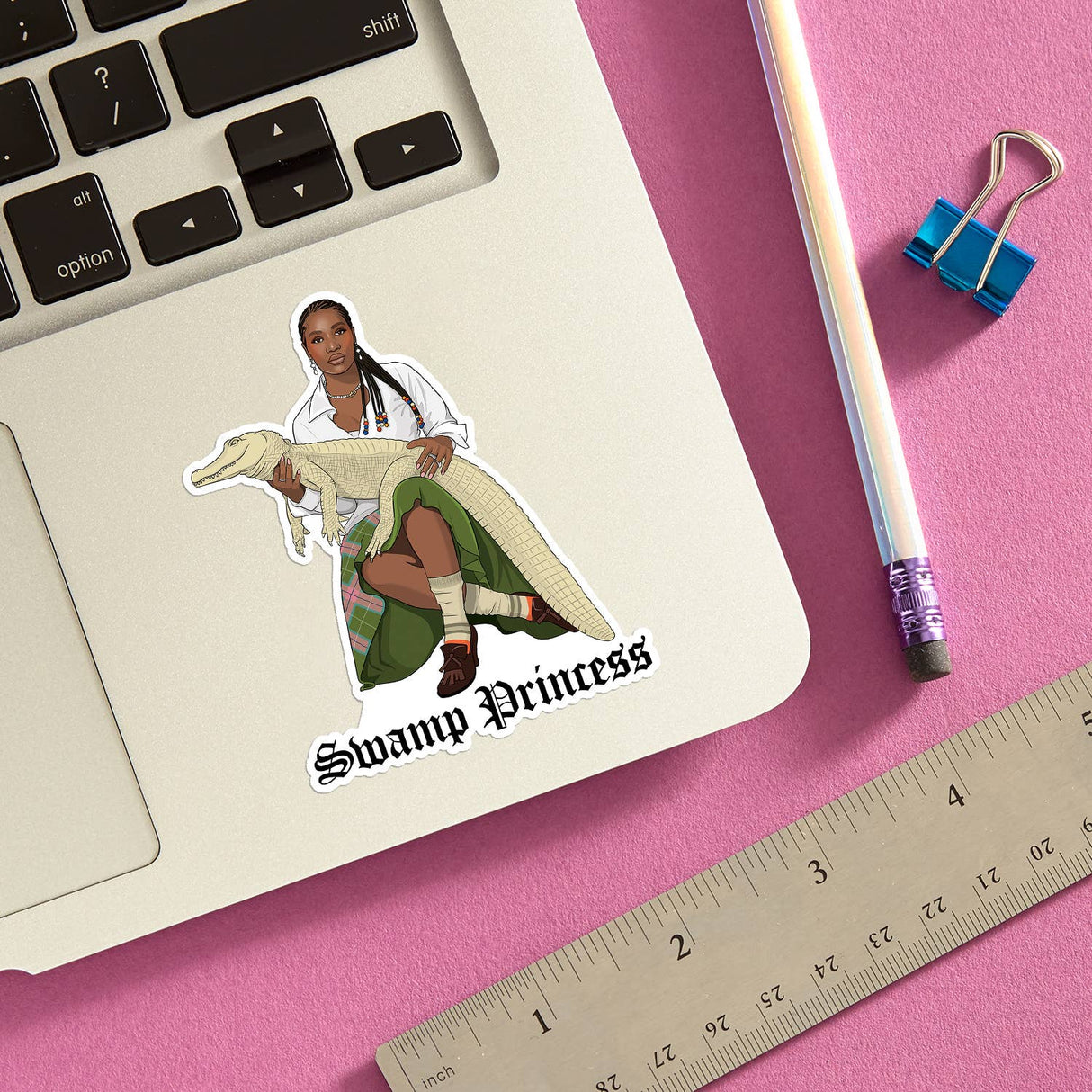 Doechii Swamp Princess Sticker