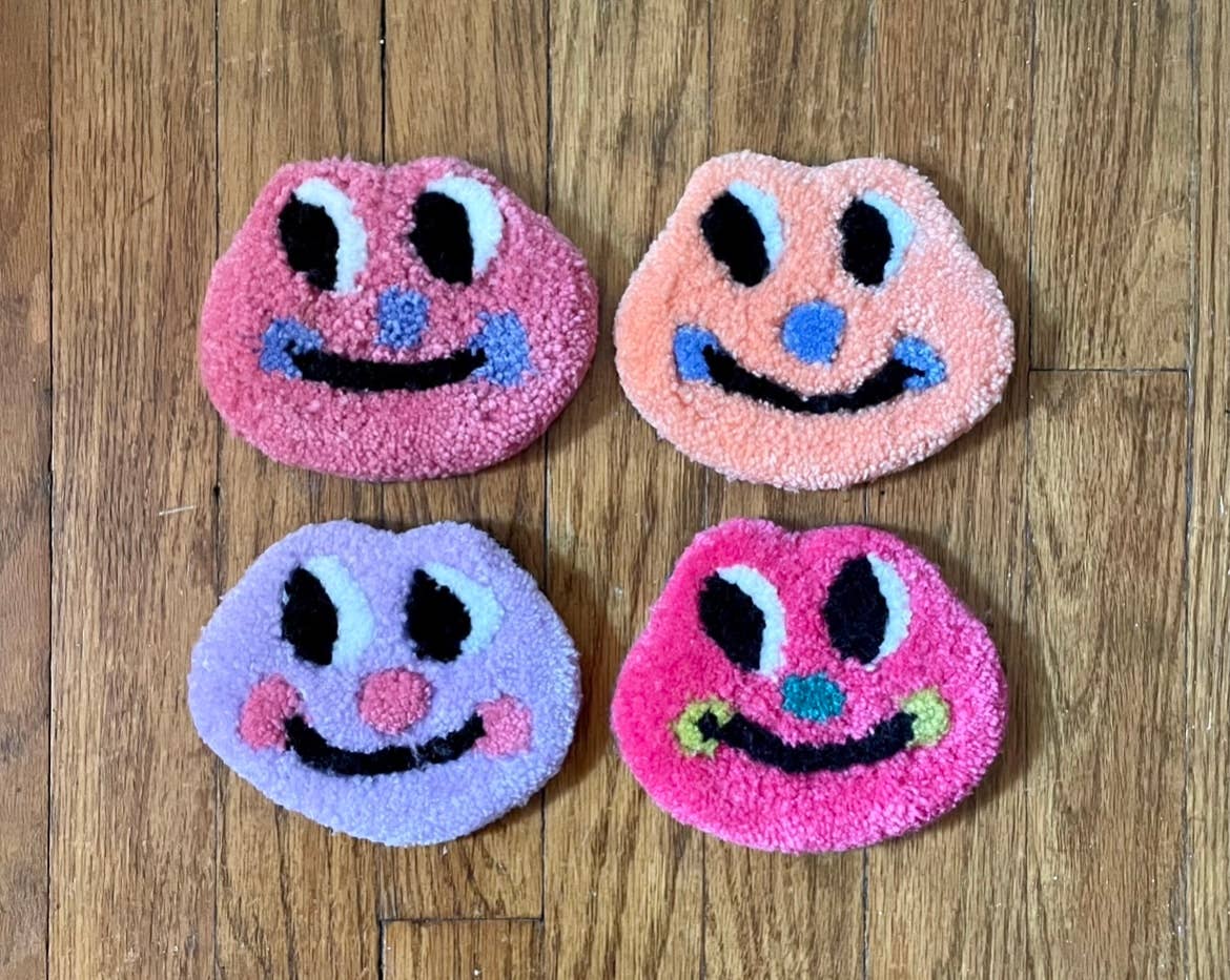 Frog Mug Rug Coaster