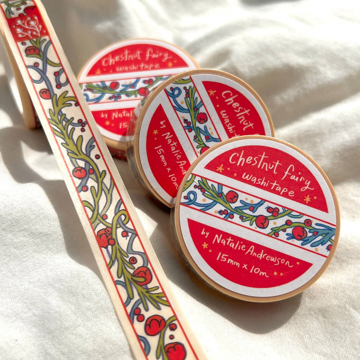 Chestnut Fairy Collector Washi Tape