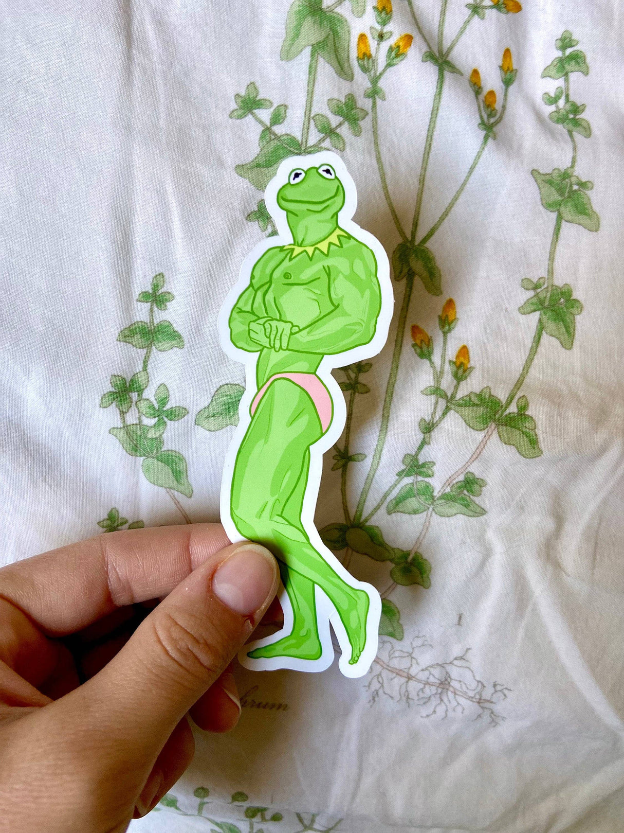 Buff Kermit the Frog Stickers