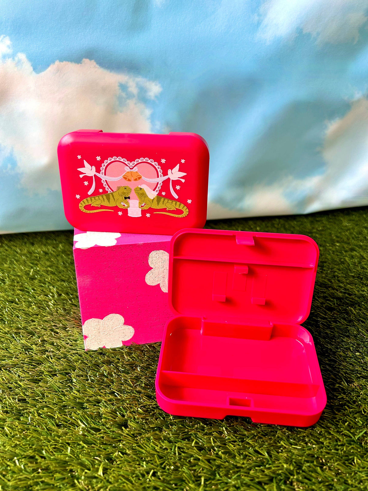 Marriage Iguana Stash Box