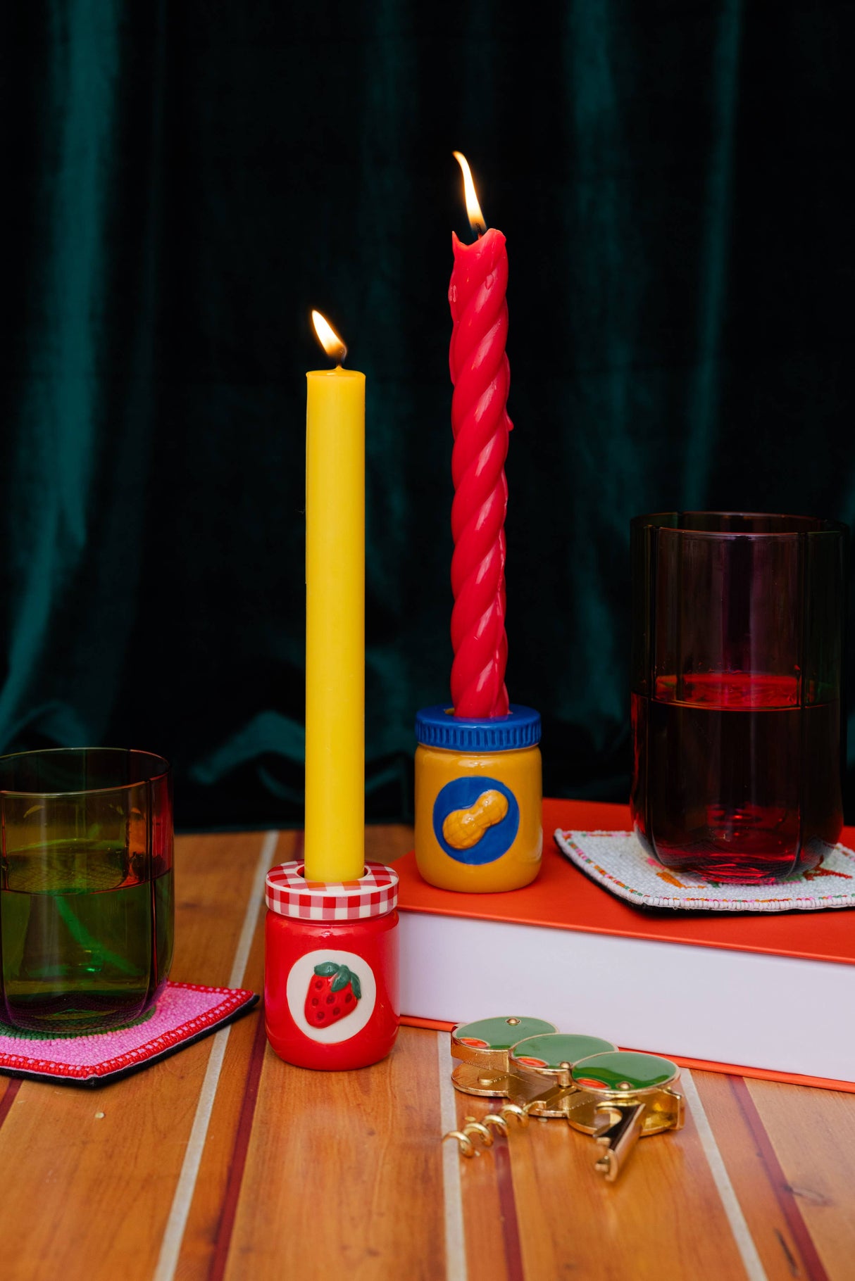 Votive Holder Set, PB&J