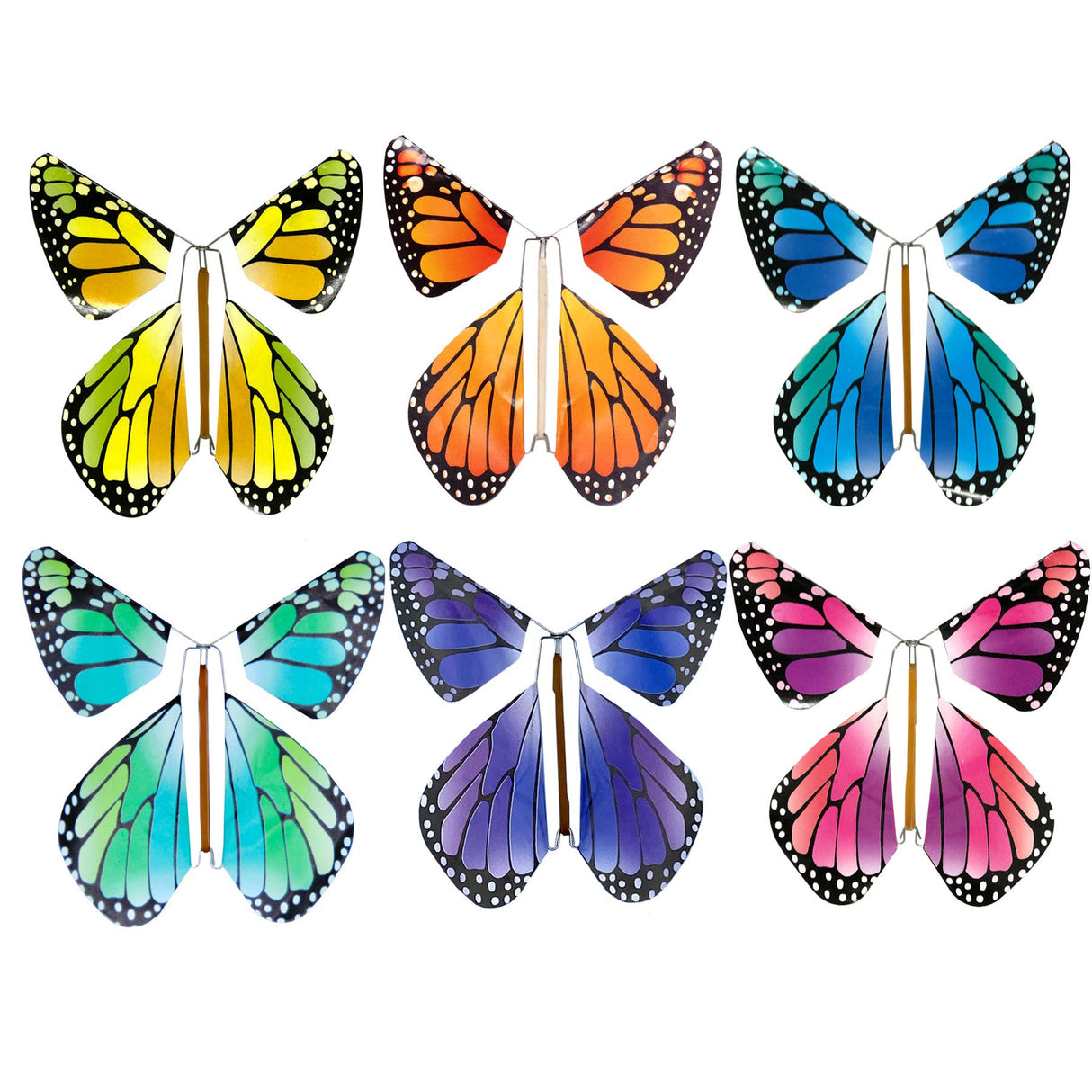 Flying Magic Butterfly - Rainbow