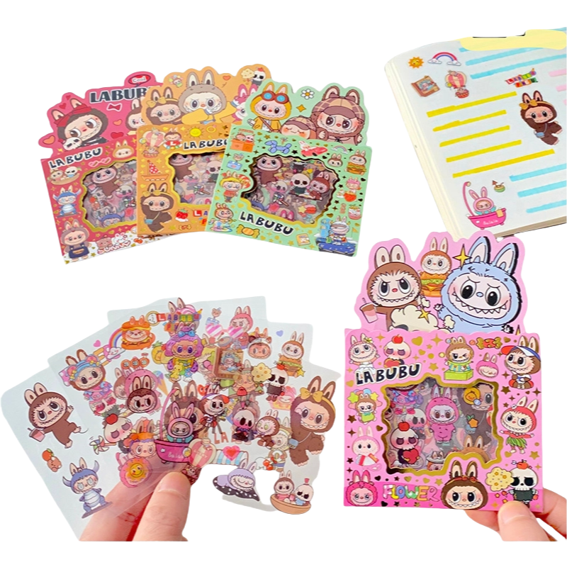 Labubu Themed Stickers
