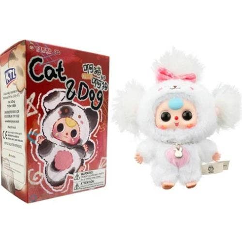 Baby Three Cat & Dog Keychain Blind Box