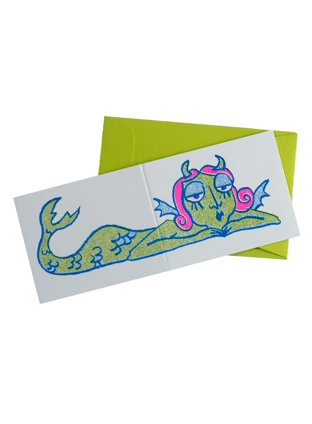 Goblina mermaid mini card