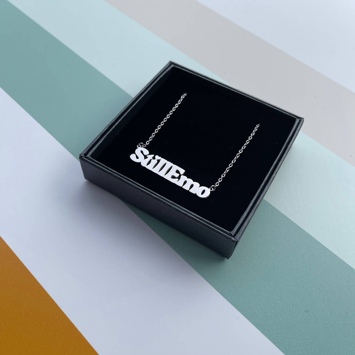 Still Emo Necklace Stainless Steel