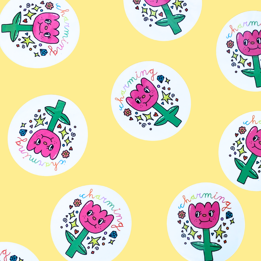 Charming Sticker