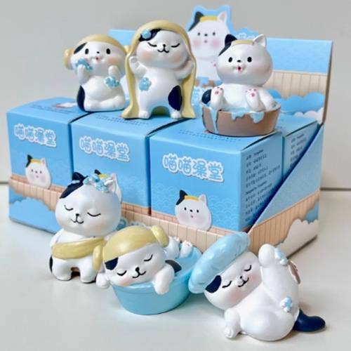 Hot Springs Cats Blind Box
