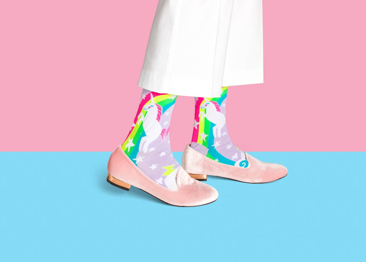 Women's - Magical Unicorn Crew Socks