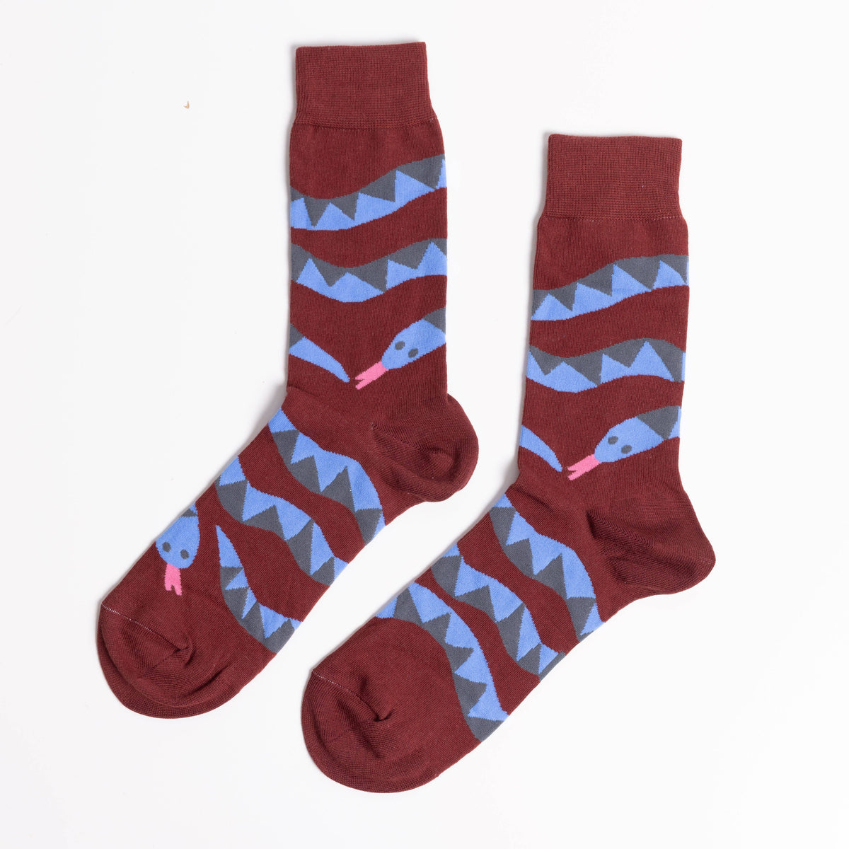 Snakes - Large Crew Socks