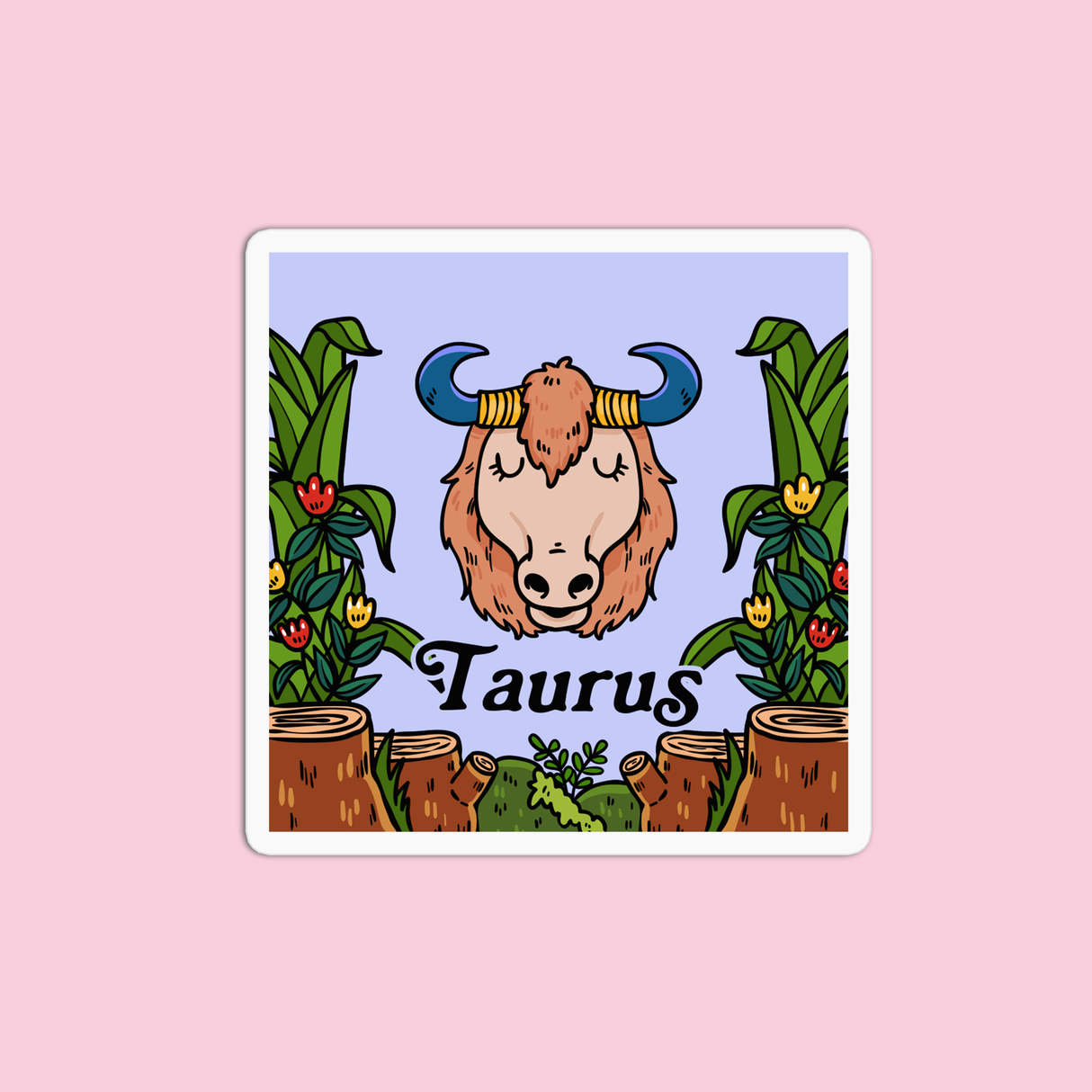 Taurus Vinyl Waterproof Sticker