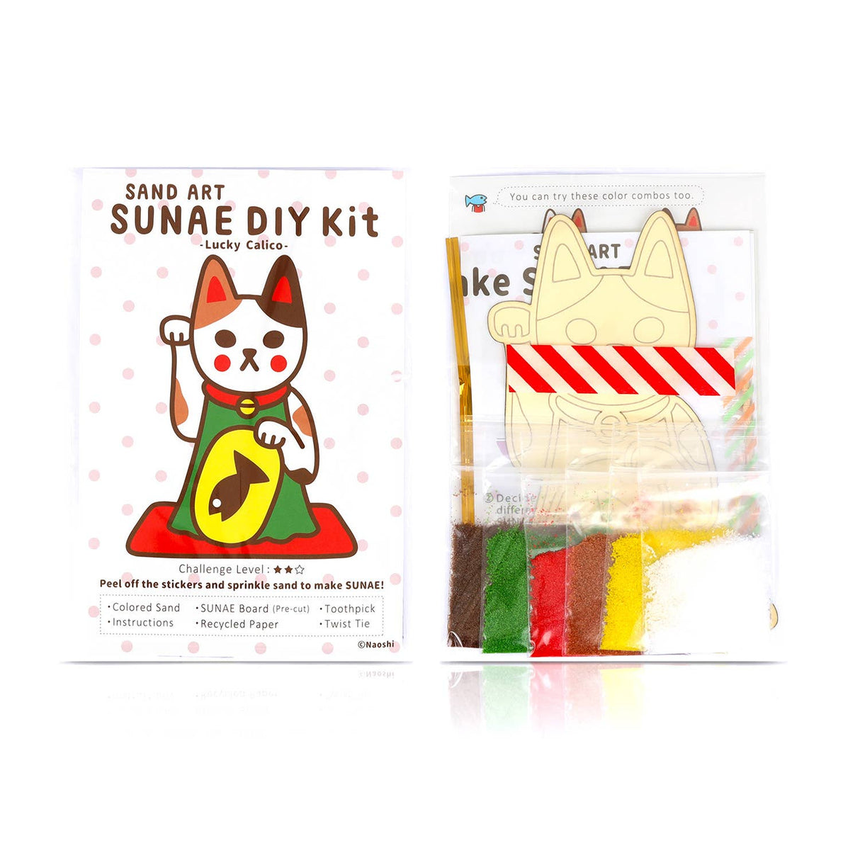 DIY Sand Art Kit - Lucky Calico