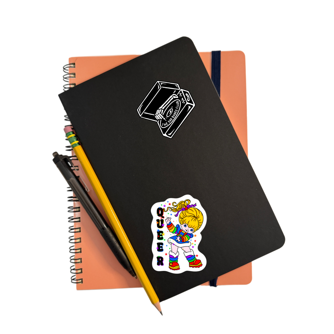 Queer Rainbow Brite Vinyl Sticker