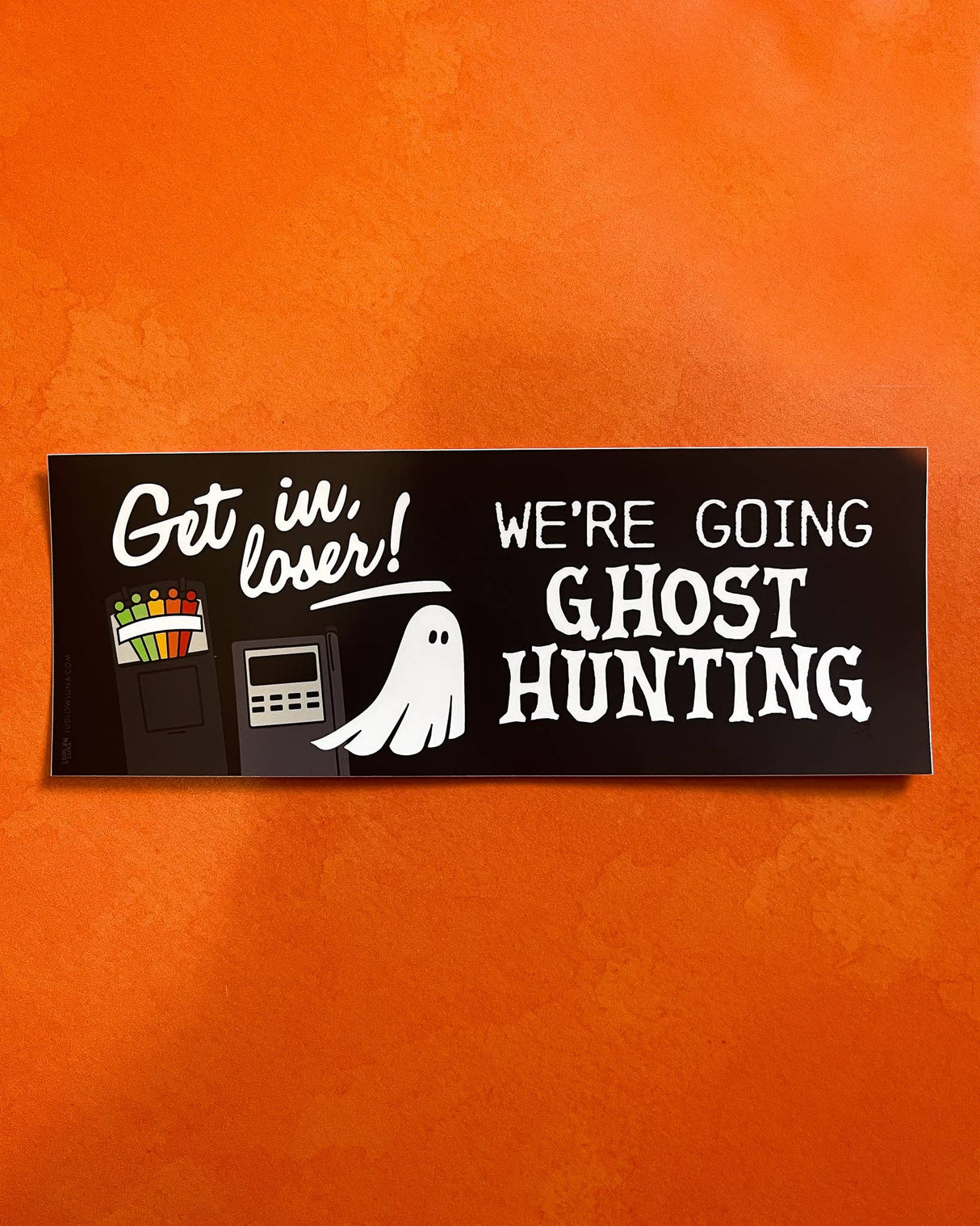 Ghost Hunter Bumper Sticker