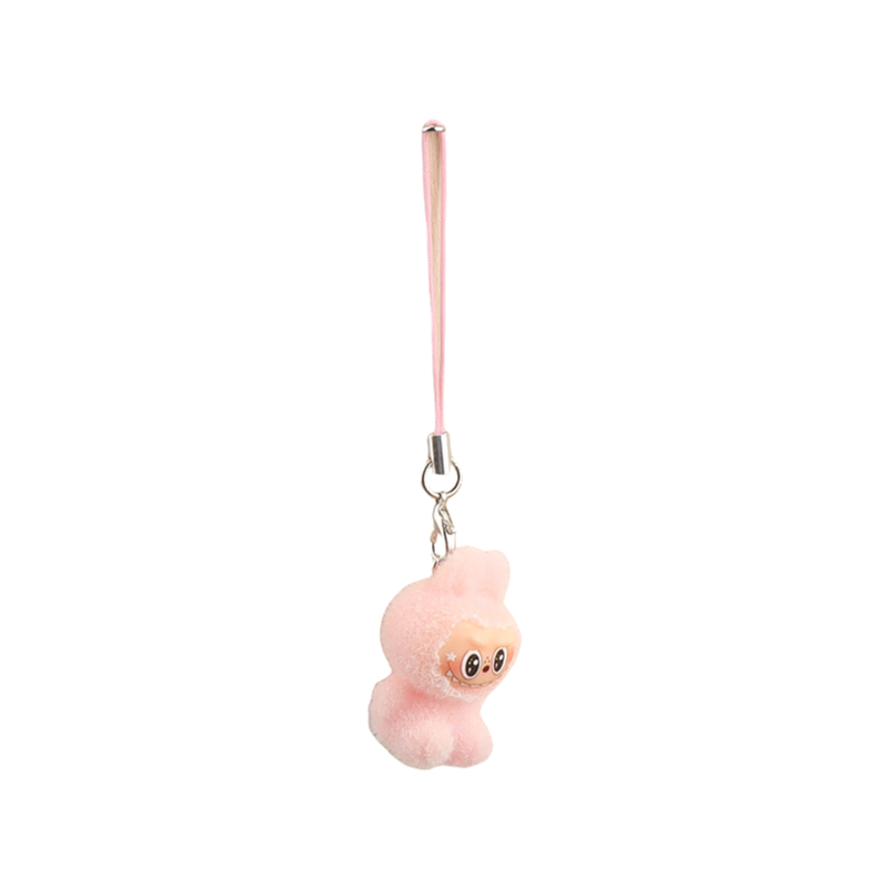 Lafufu Flocked Keychain Bag Charm