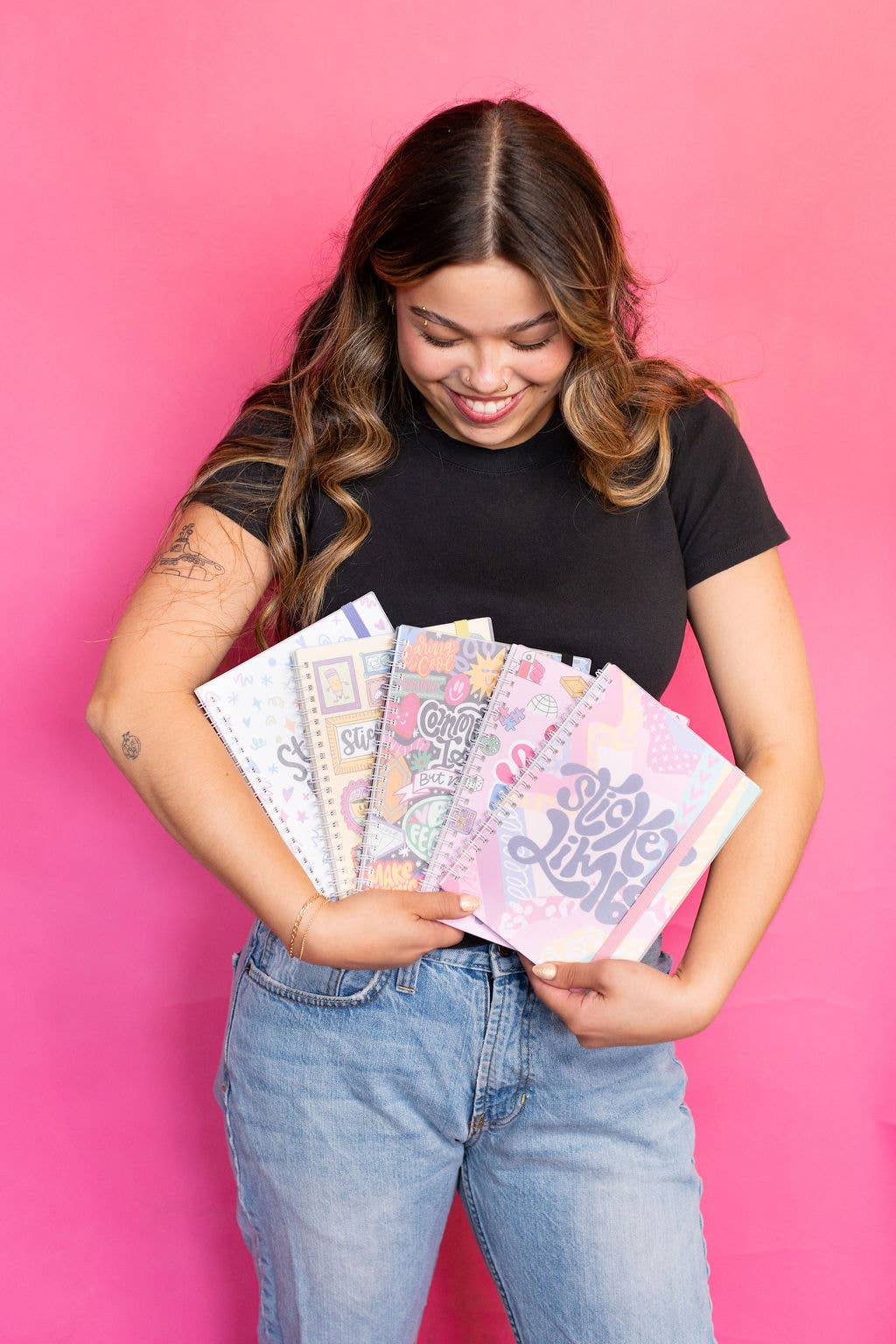 Sticker Museum Album Reusable Sticker Book