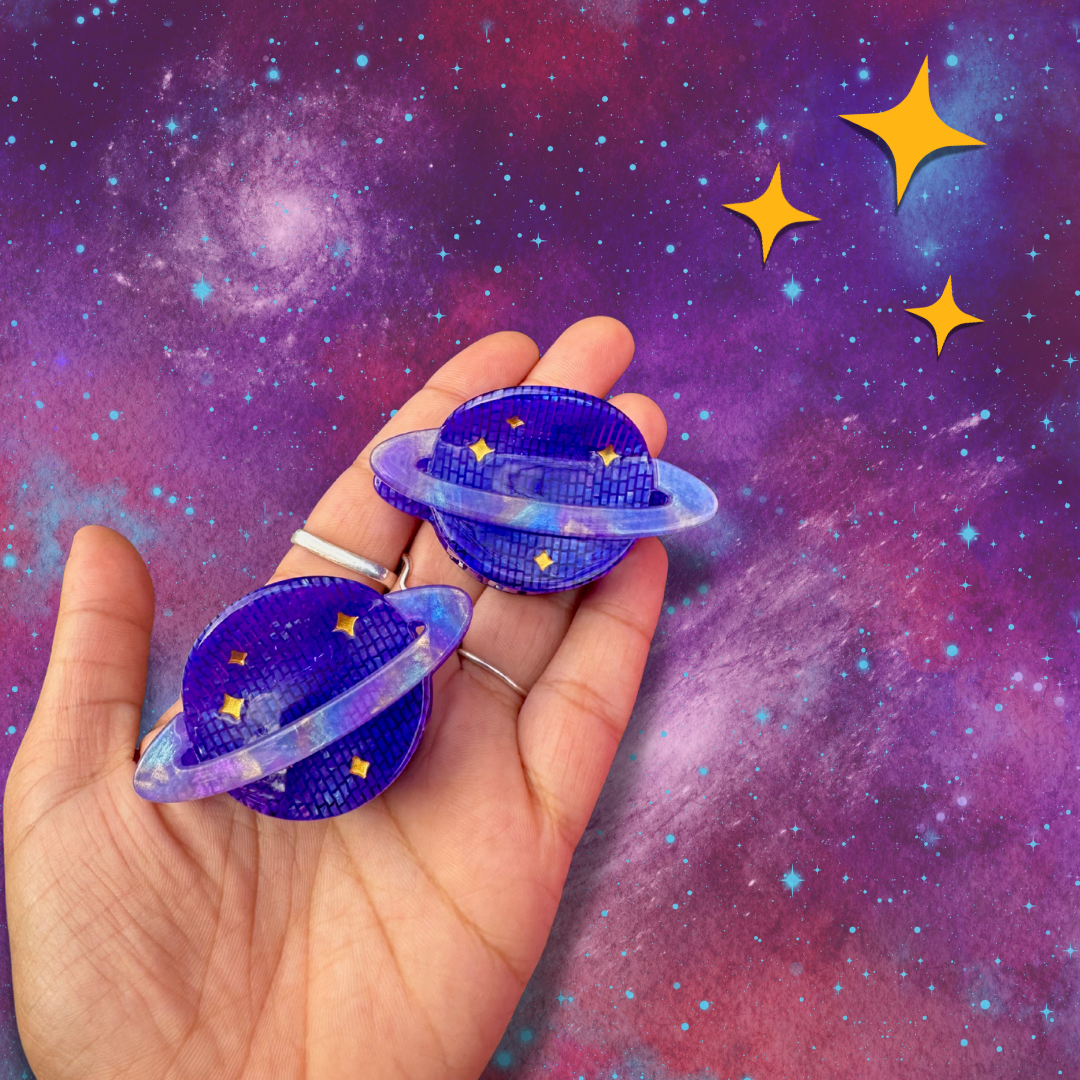 Planet Picasso Mini Hair Claw