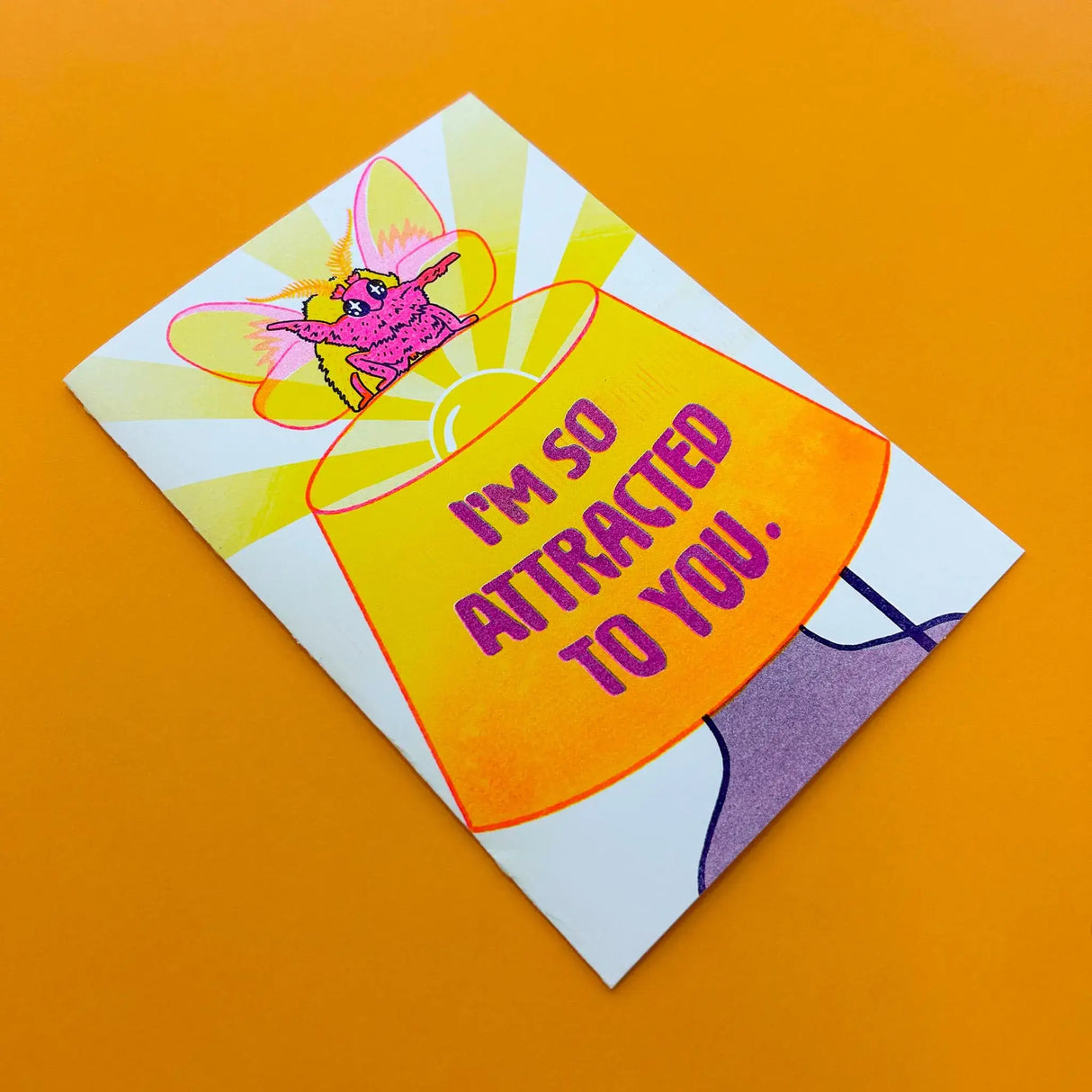 I'm So Attracted To You Moth Lamp Greet