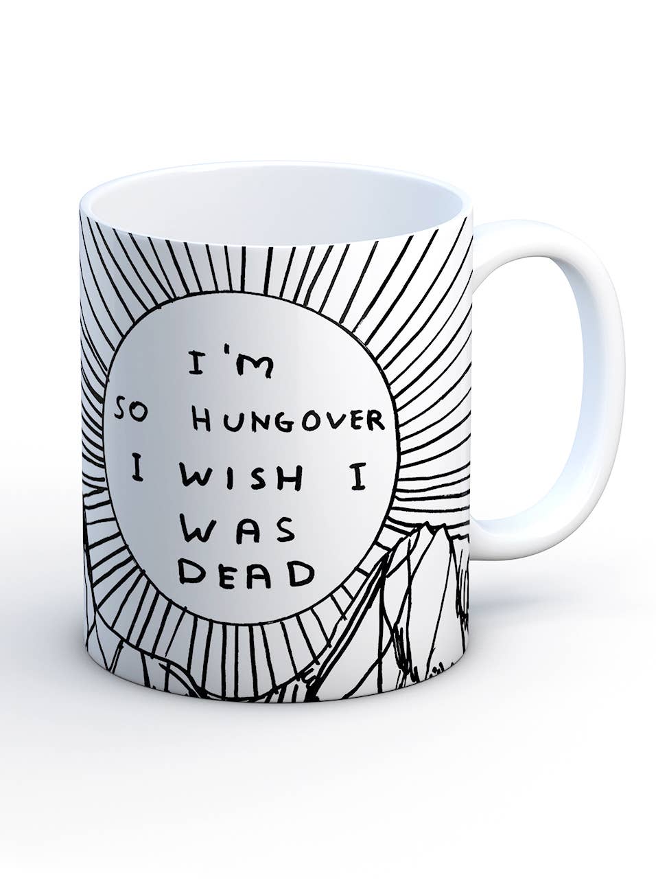 So Hungover David Shrigley Mug