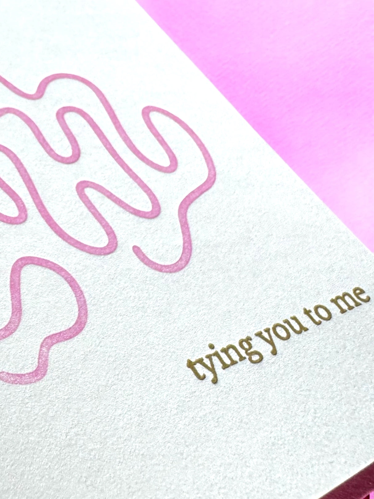 Some Invisible String Taylor Swift Inspired Greeting Card