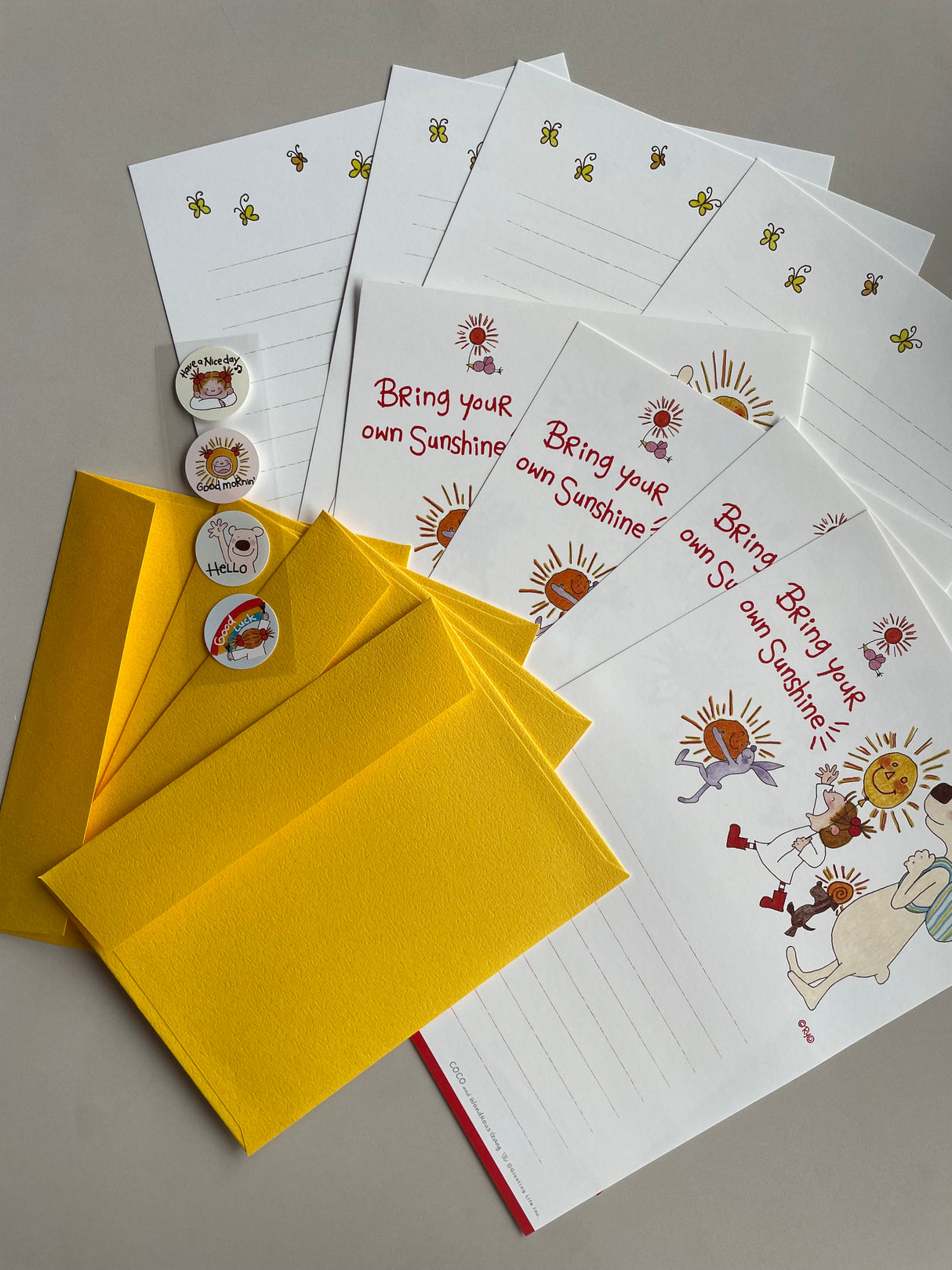Japanese Letter Set COCO + Wondrous Gang