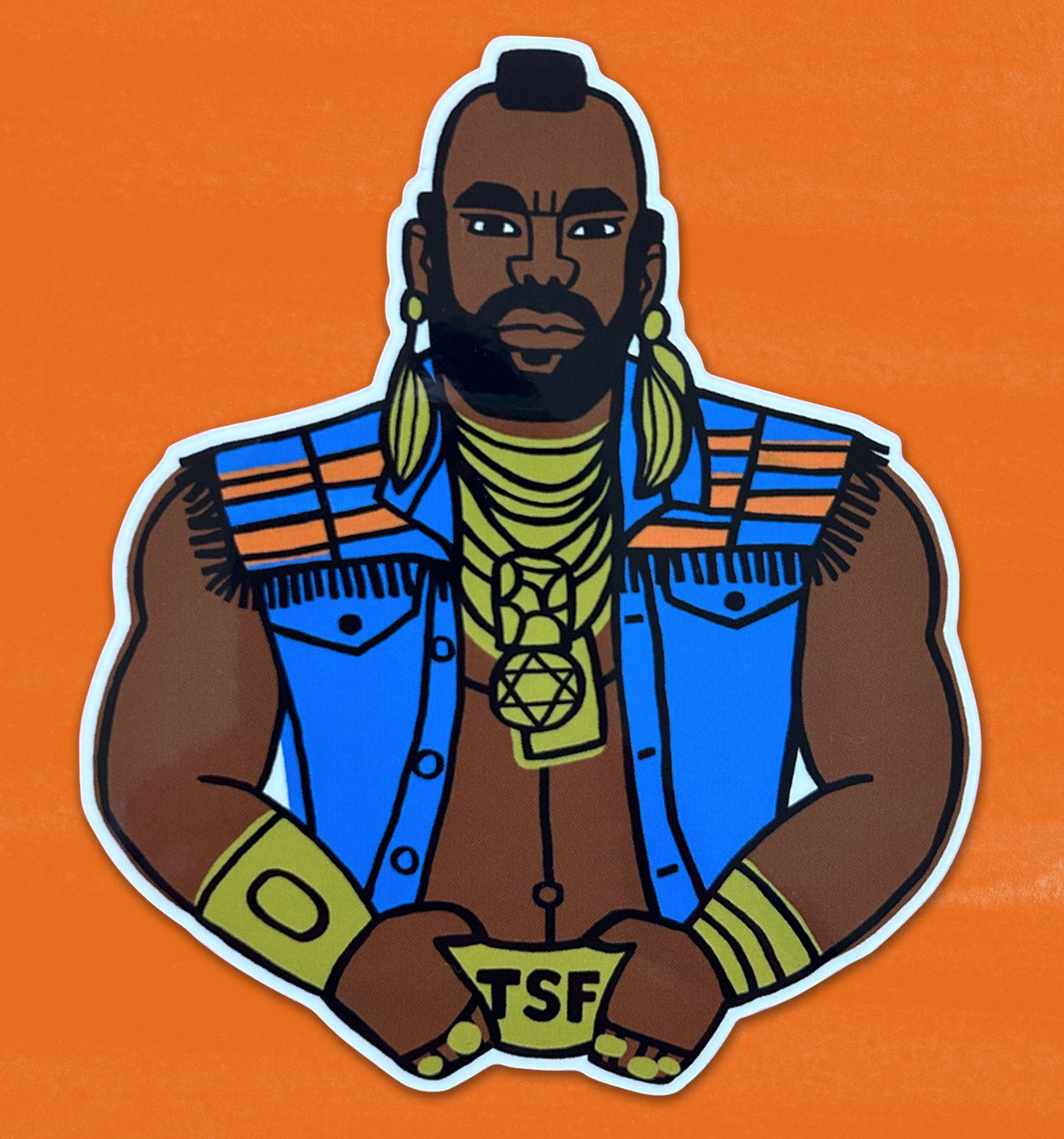 Mr. T Sticker