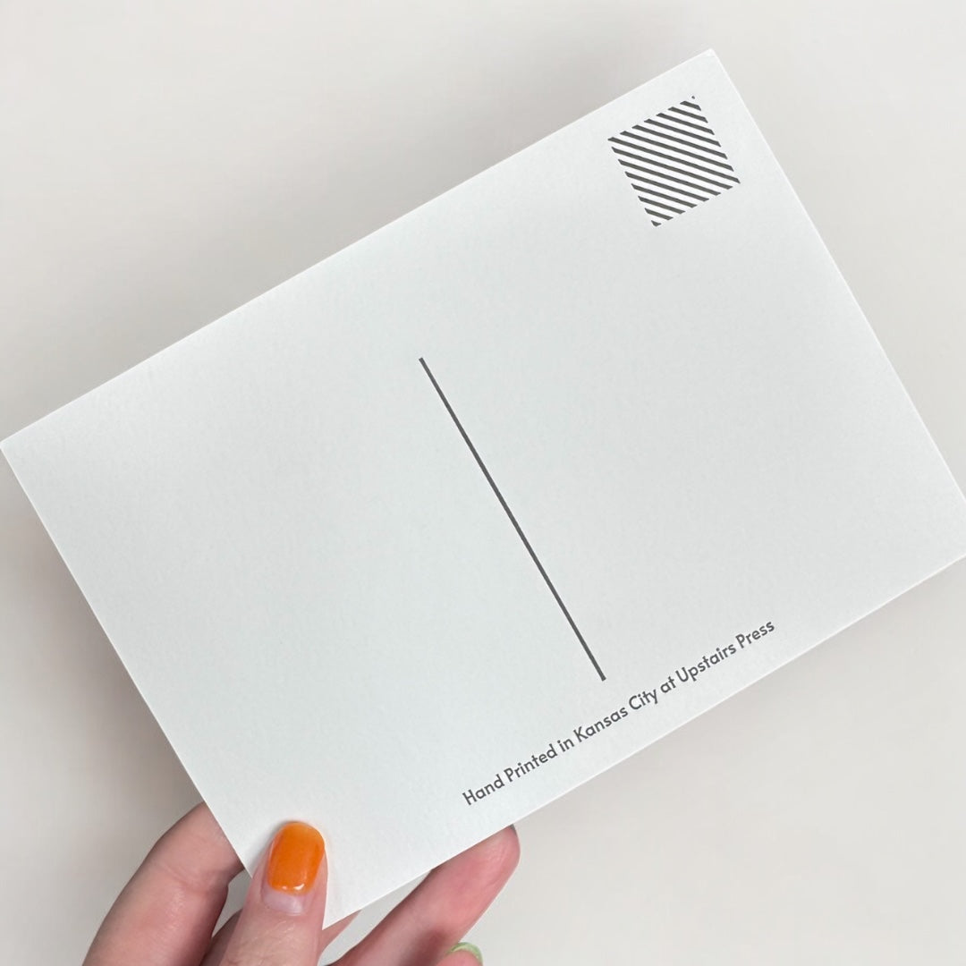 Hello From Kansas Luxe Postcard