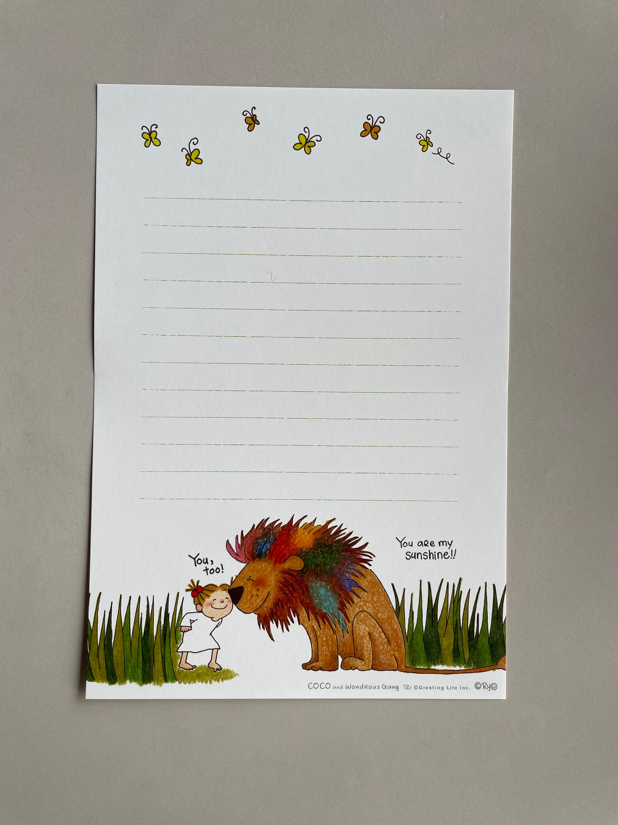Japanese Letter Set COCO + Wondrous Gang