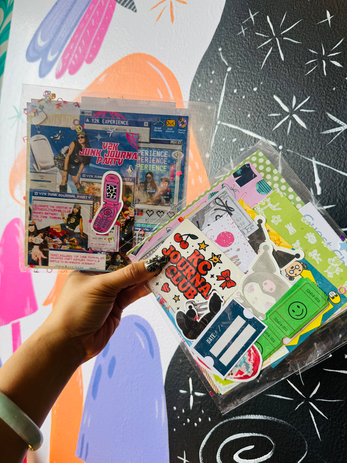Y2K BDAY Junk Journal Kit