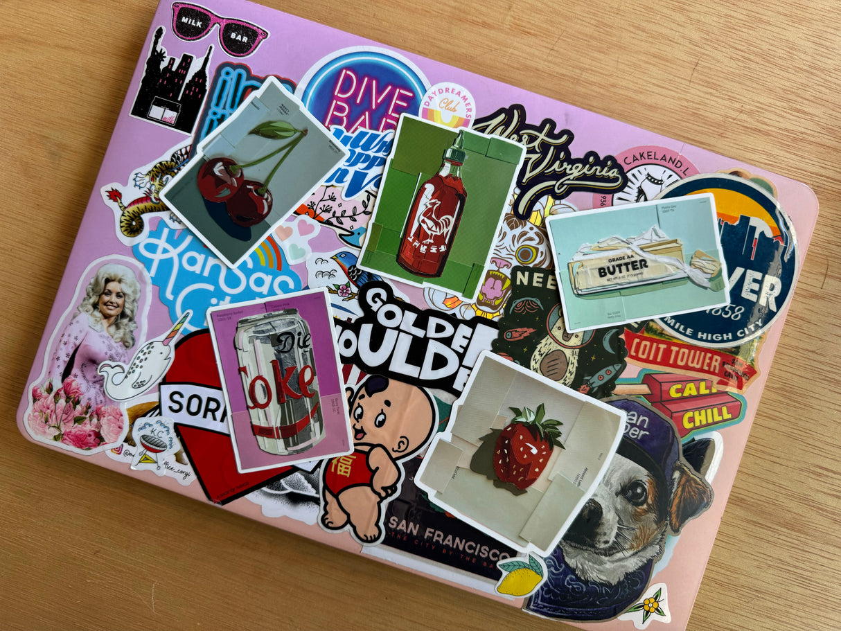 Sriracha Vinyl Sticker