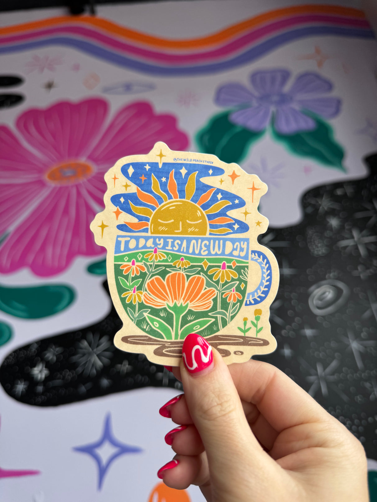 Today Is a New Day Vinyl Sticker