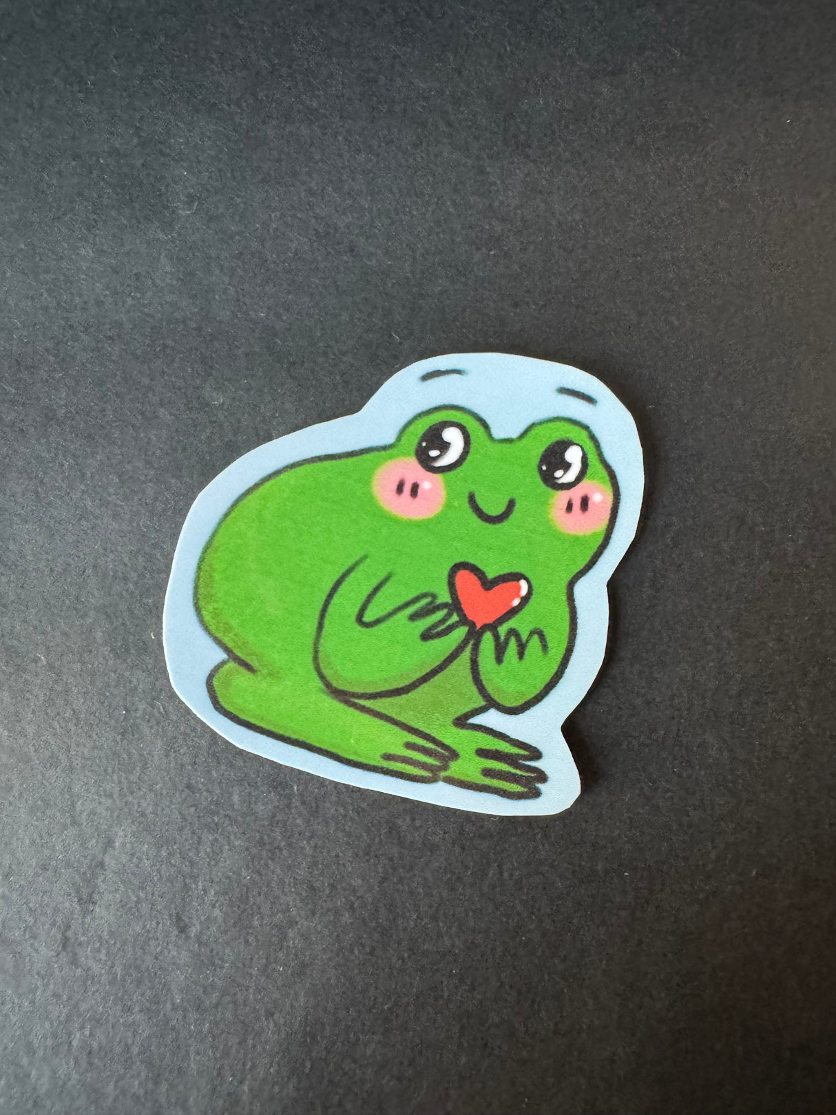 Sweet Frog Vinyl Sticker