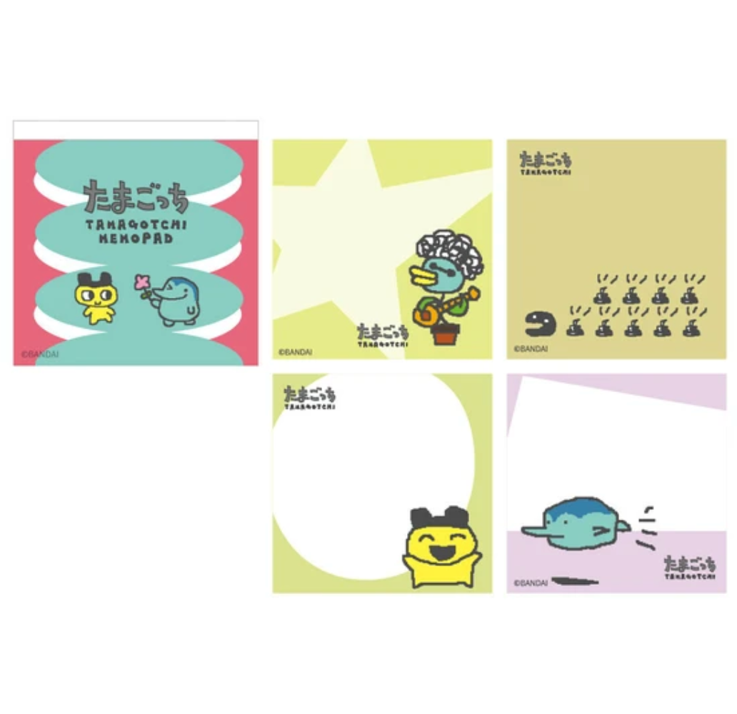 Tamagotchi Memo Block Pads