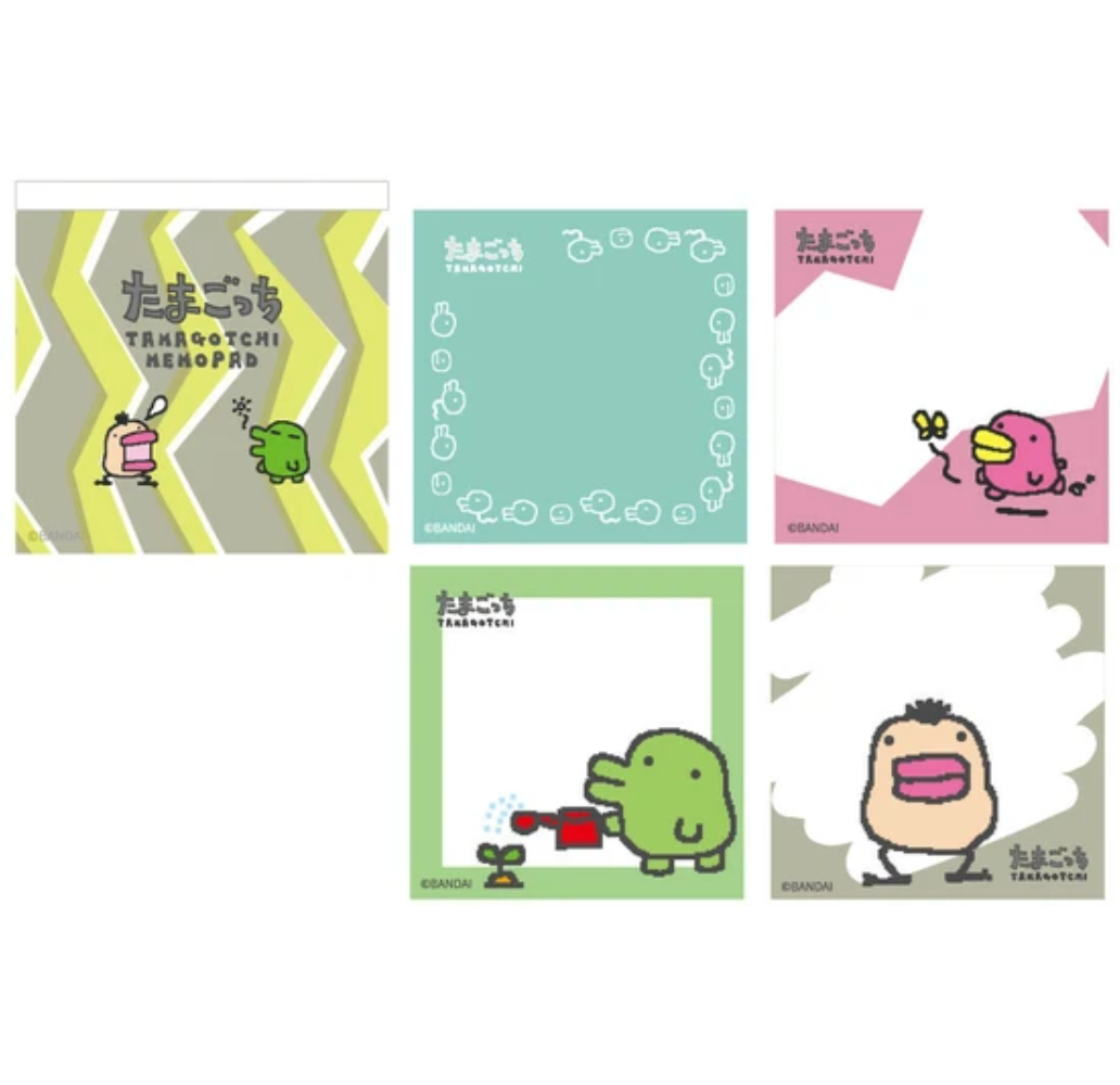 Tamagotchi Memo Block Pads