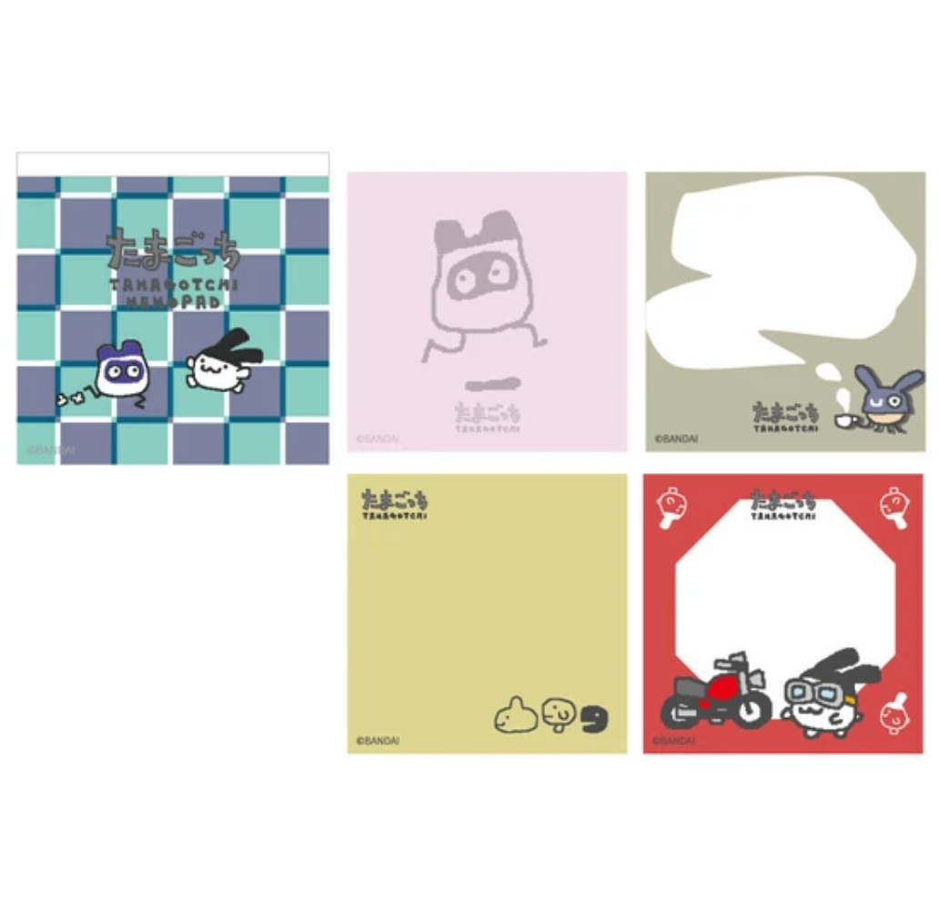 Tamagotchi Memo Block Pads