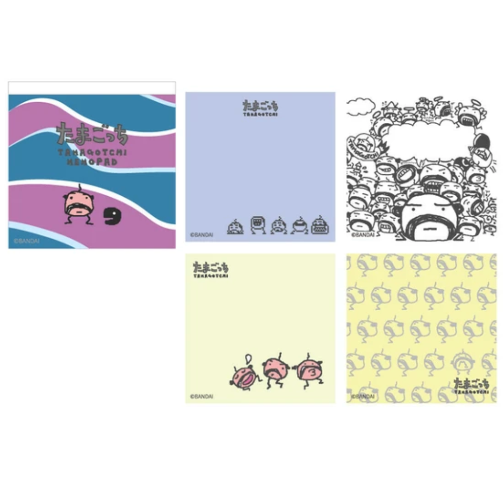 Tamagotchi Memo Block Pads