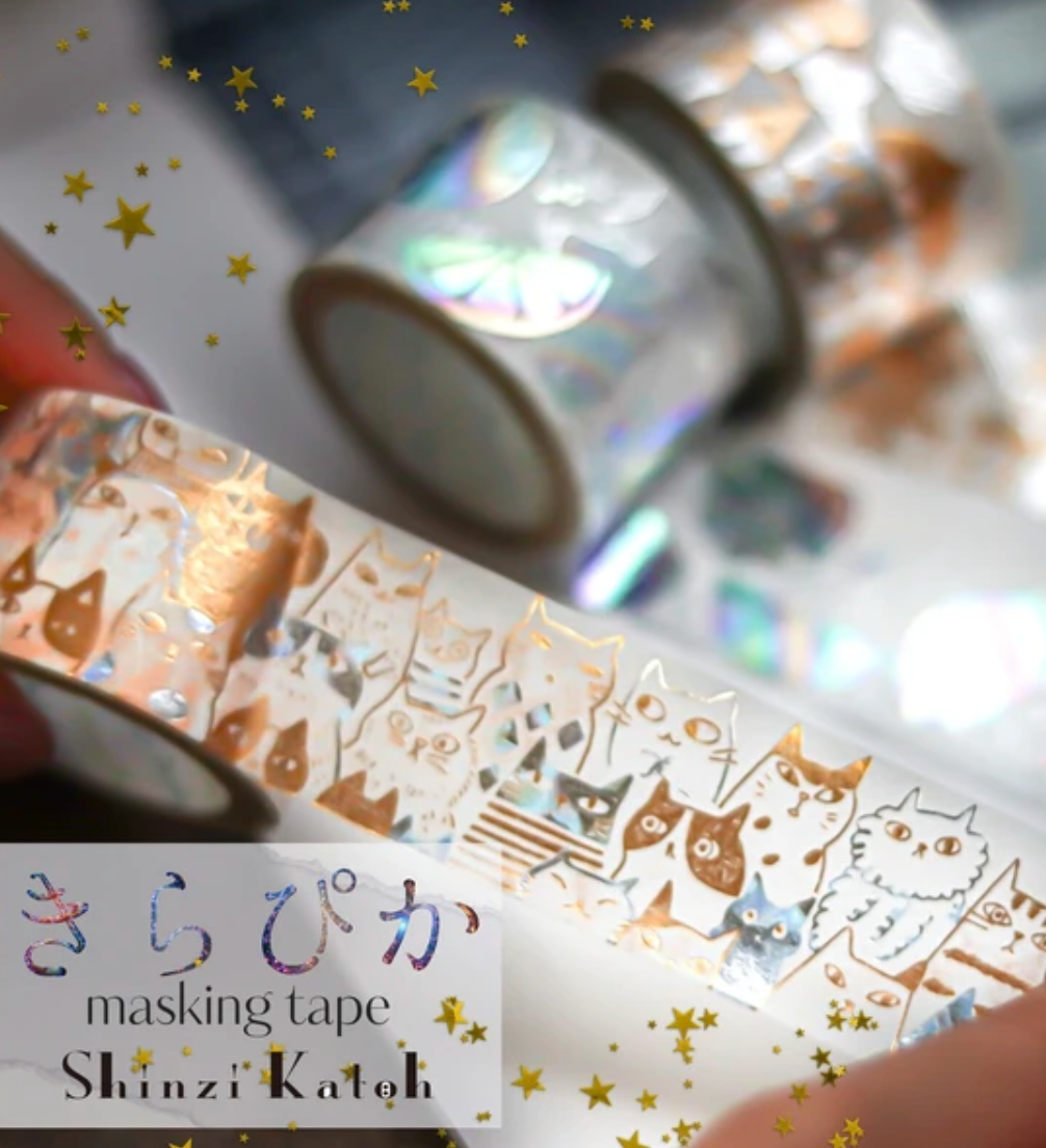 Metallic Washi Tape by Shinzi Katoli
