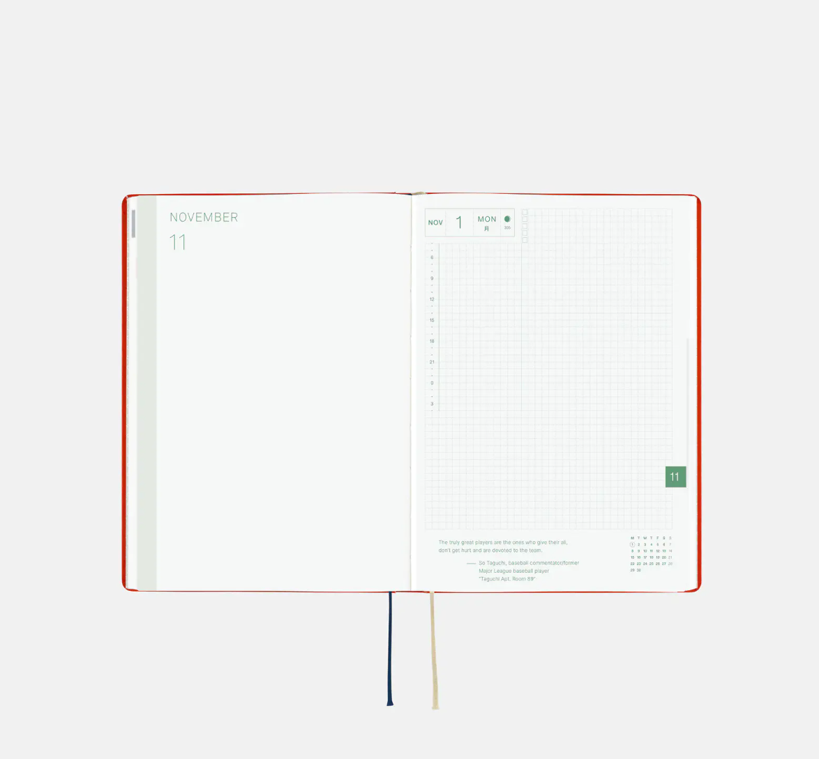 PREORDER: Hobonichi Techo 2027 HON Yumi Kitagishi: White Cat and Rabbit’s Tea Room
