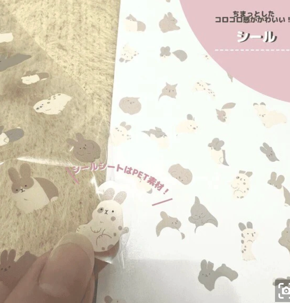 Illustrated PET Sticker Sheet by World Craft