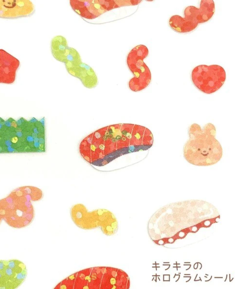 Illustrated PET Sticker Sheet by World Craft