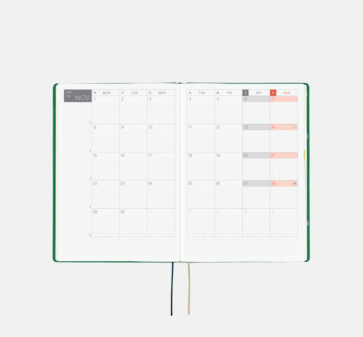 PREORDER: Hobonichi Techo 2027 HON Bow & Tie: Sheep Sheep Sheep