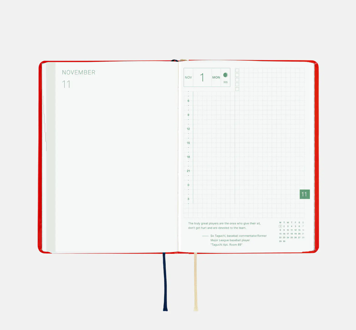 PREORDER: Hobonichi Techo 2027 HON Yumi Kitagishi: White Cat and Rabbit’s Tea Room