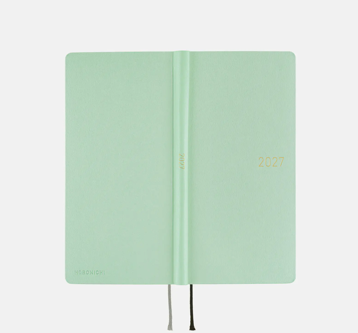 PREORDER: Hobonichi Techo 2027 Weeks Paper Series: Jade
