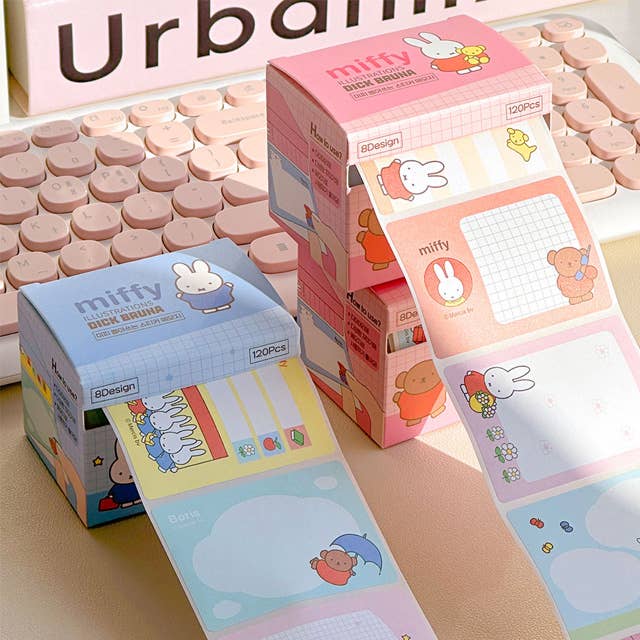 Miffy Pull-Out Sticky Memo Notes ā 120 Sheets