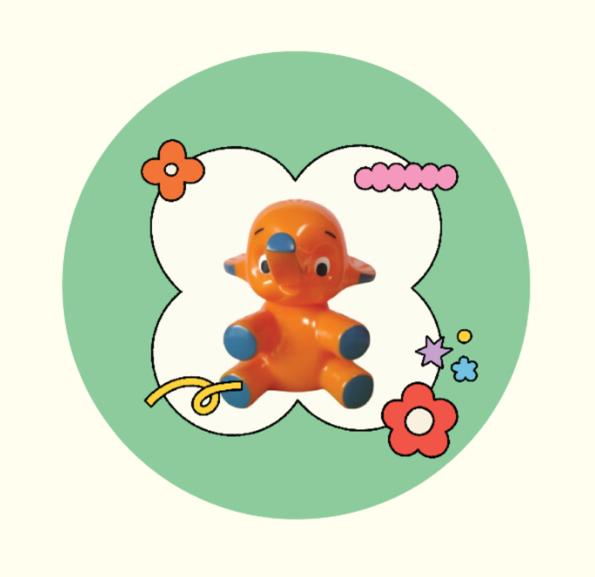 Elephant Pinback Button