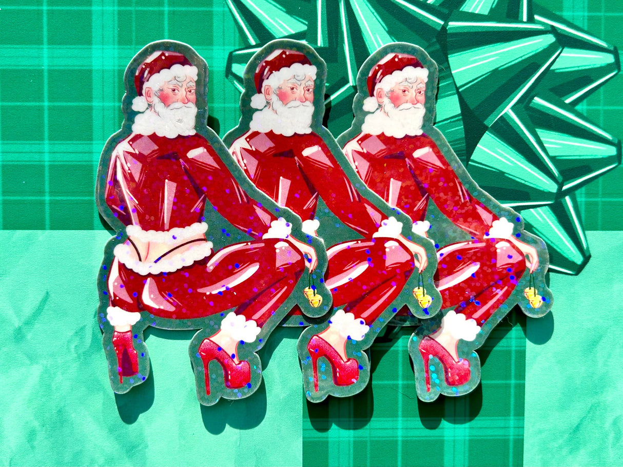 Santa's Slay Holiday Sticker