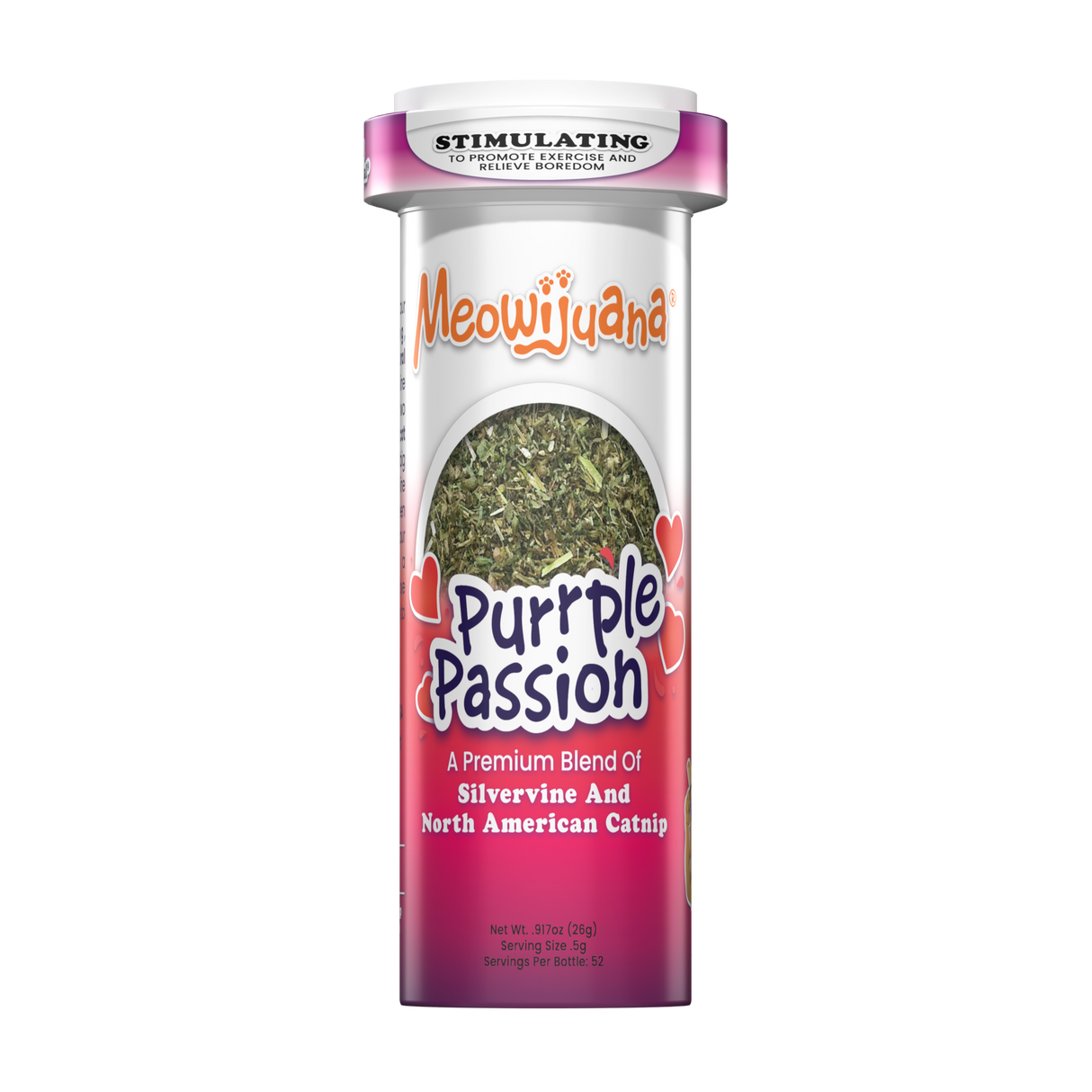 Purrple Passion - Silvervine and Catnip Blend